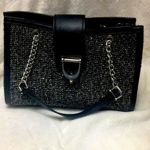 Black and silver Naturalizer handbag